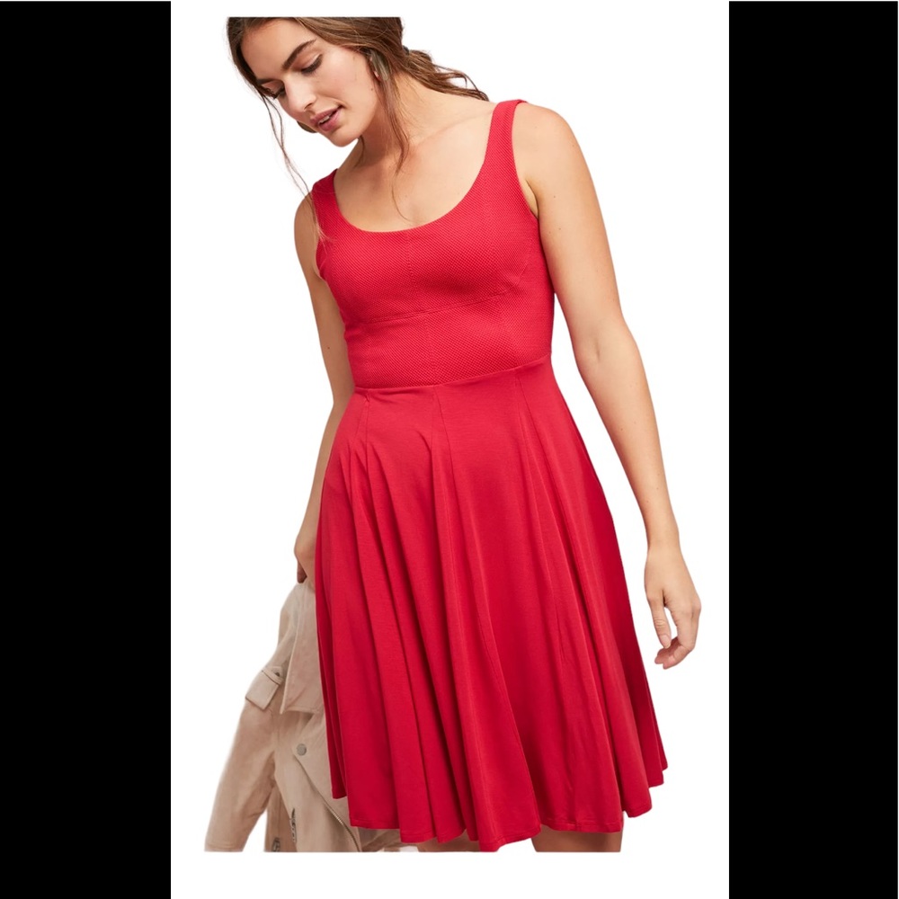 Anthropologie Estoria Textured Swing Dress